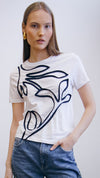 Bloom Organic Cotton T-shirt by Fanfare