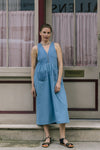 Recycled Denim Wenna Dress by Studio Remade