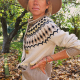 Fair Isle Yoke Cardigan