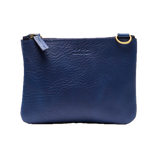 Wilson Bag in Navy Leather & Suede