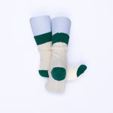 Thelma Cotton Sock - Forest / Wild Oat