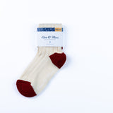Thelma Cotton Sock - Wild Oat / Terra