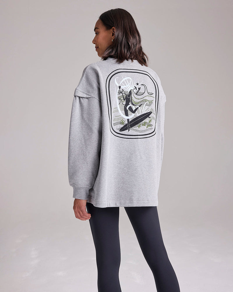 Cape Cove Sweatshirt in Grey