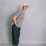 Sailor Smock Top in Navy and White Stripe