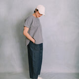 Sailor Smock Top in Navy and White Stripe