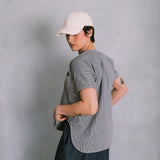 Sailor Smock Top in Navy and White Stripe