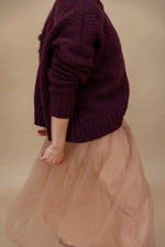 Craske Shetland Wool Jumper in Sugar Plum by Charl