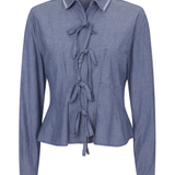 Grey Darted Shirt