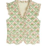 Dianne Cotton Woodblock Quilted Waistcoat