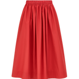 Red Cotton Tina Skirt