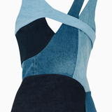 Stella Upcycled Asymmetrical Denim Top