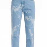 High Waisted Organic & Recycled Laser Dandelion Jeans