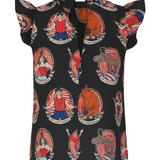 Madison Print Top