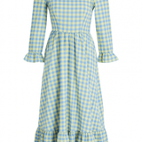 Felicity Dress Yellow/Blue Gingham