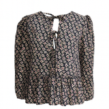 Bethany Floral Tie Front Blouse
