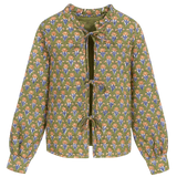 Kiki Cotton Quilted Jacket in Khaki