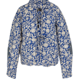Clem Cotton Quilted Jacket in Indigo