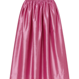 Dark Pink Silk Tina Skirt