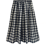 Black & White Gingham Tina Skirt