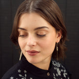 Yuka Ruffle Blouse in Black