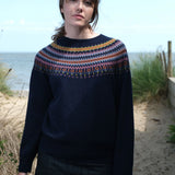 Fairisle Yoke Jumper in Cosmos