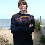 Fairisle Yoke Jumper in Cosmos