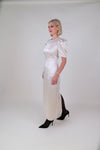 The Falcus Dress Midi Pearl by Franks