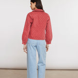 Heidi Jacket In Vintage Red - seventy + mochi