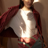 Heidi Jacket In Vintage Red - seventy + mochi