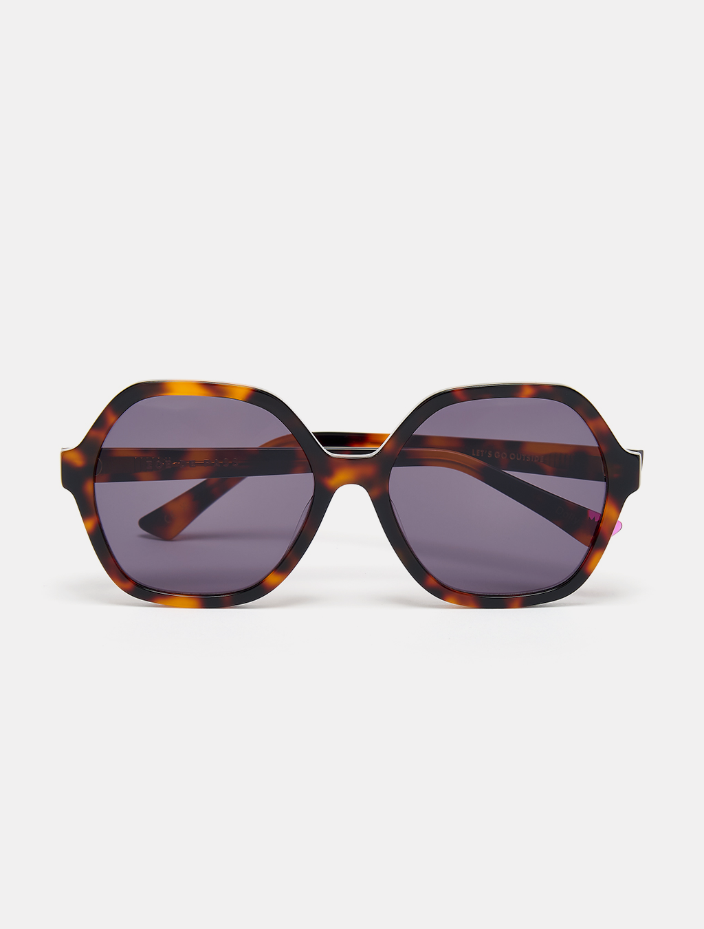 Dolly Large Round Sunglasses Tortoise Shell by Zoe de Pass Eyewear
