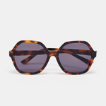 Dolly Large Round Sunglasses Tortoise Shell by Zoe de Pass Eyewear