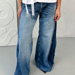 Dora Oversized Wide Leg Jeans by Fanfare