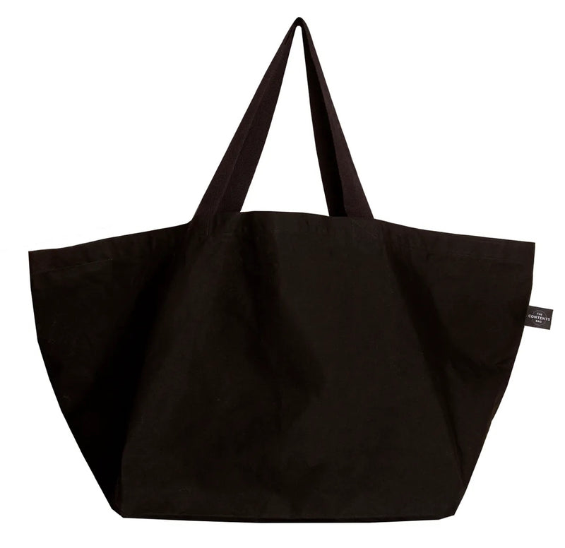Jet Black Mini Contents Bag by The Contents Bag