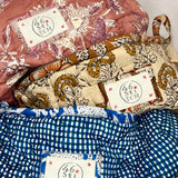 Rose No Waste Jumbo Wash Bag in Terracotta