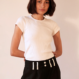 Black Linen Trousers