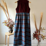 Emma Dress in Burgundy