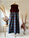 Emma Dress in Burgundy by Studio Remade