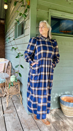 Plaid Matilda Dress by Minkie Studio