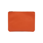 Yael Blood Orange Clutch Bag by Been London