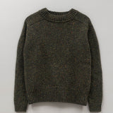 Donegal Merino Wool Sweater in Forest