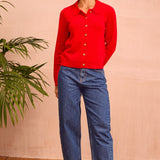 Organic Cotton Mid Wash Barrel Jean