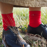 Sotto Organic Cotton Sock Bright Red