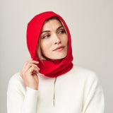 Red Cashmere Hood