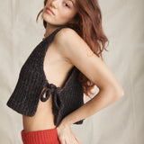 Eccleston Knit Tabard in Peat