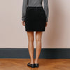 Cord Mini Skirt by Albaray