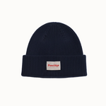 Cashmere Beanie in Navy by Porridge Knitwear