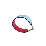 Short Strap in Red & Blue