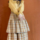 Lottie Skirt in Caramel Mocha by Minkie Studio