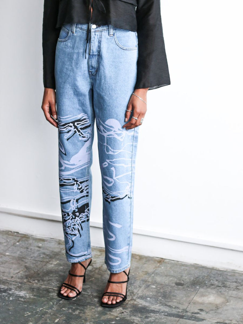 Moss Movement Jeans by Fanfare