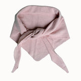 Dina Cashmere Triangle Scarf in Soft Pink